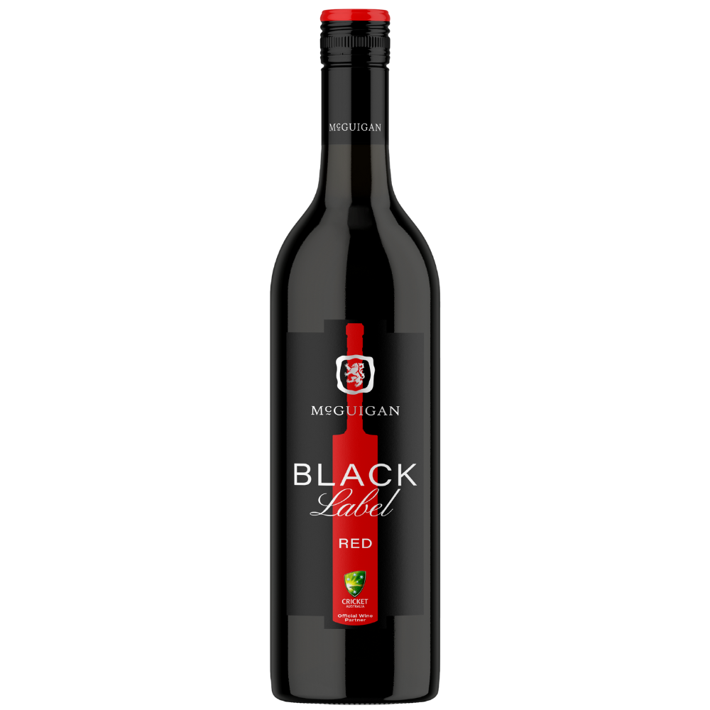 2025 McGuigan Black Label Red Cricket Australia Limited Edition 2025 McGuigan Black Label Red Cricket Australia Limited Edition